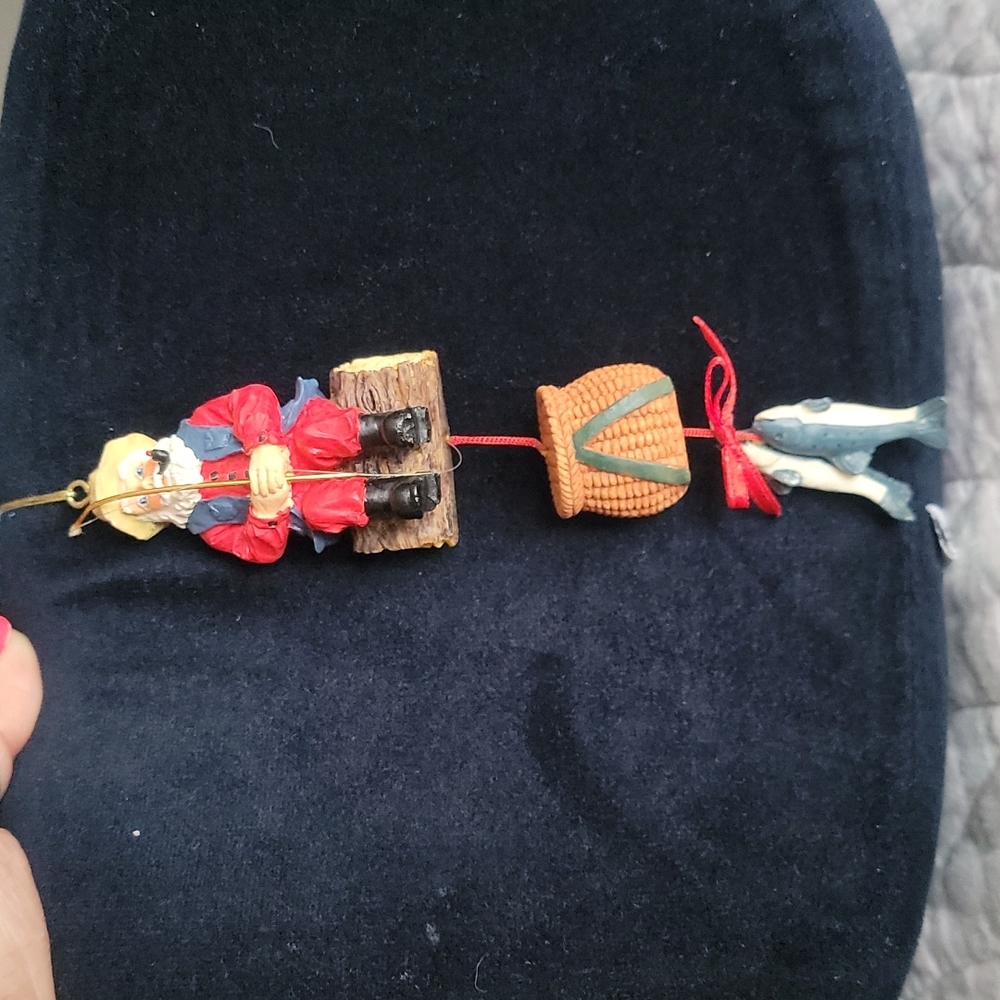 Fishing ornament